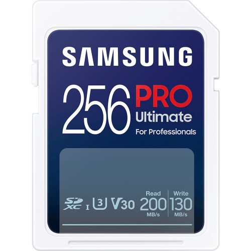 Samsung PRO Ultimate - SDXC Geheugenkaart 256GB - UHS-I tot 200/130 MB/s Tweedehands
