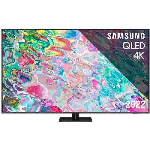 Samsung QLED 4K QE55Q77B (2022) - Ultra HD TV - Quantum Processor 4K - 55 inch - Zwart Tweedehands