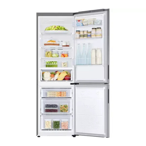 Samsung Rb33b610esa - Koel-vriescombinatie - 185.3 Cm - 344l - No Frost - Zilver | Nieuw (outlet)