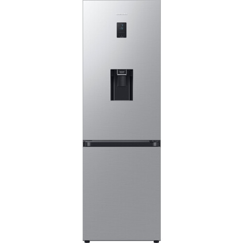 SAMSUNG RL34C652CSA - Koel-vriescombinatie - No Frost Waterdispenser Wifi-ondersteuning - Roestvrij staal Tweedehands