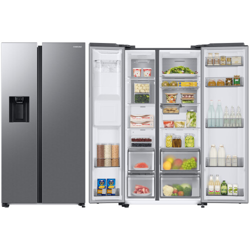 Samsung RS68CG885DSLEF - Amerikaanse koelkast - SpaceMax - Zwart