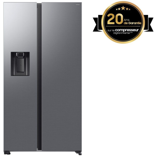 Samsung RS70F66KCTEF - Amerikaanse koelkast - 634L SpaceMax Twin Cooling Plus Wifi Zilver (mat) Tweedehands