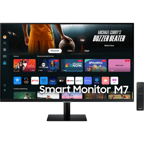 Samsung Smart Monitor M7 - 32"4K Ultra HD - VA-paneel HDR10 - Zwart