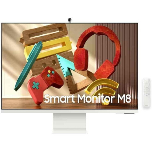 Samsung Smart Monitor M8 - 32"- 4K HDR - Wit Tweedehands