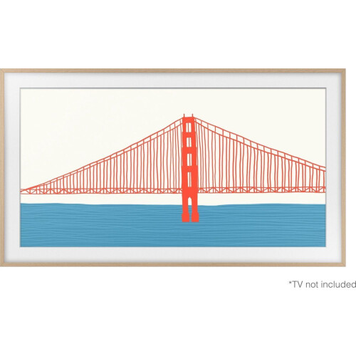 Samsung - The Frame (2021) - 43"Lijst - Teak - VG-SCFA43TKBXC