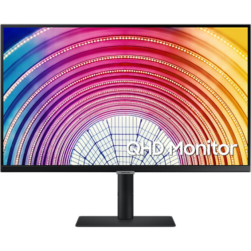 Samsung ViewFinity S60A - 27"LCD IPS - 2K Ultra HD 2560x1440 75Hz 5ms - Zwart
