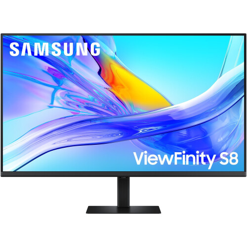 Samsung ViewFinity S8 S80UD - 37"4K UHD Monitor - HDR10 USB-C KVM-switch - Zwart Tweedehands