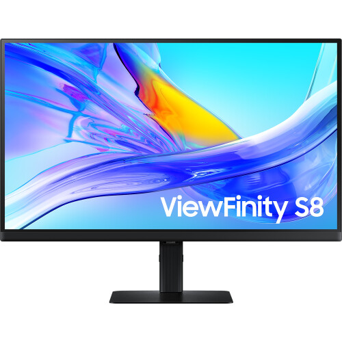 Samsung ViewFinity S8 S80UD - Monitor 27"- UHD-resolutie 3840x2160 - Zwart