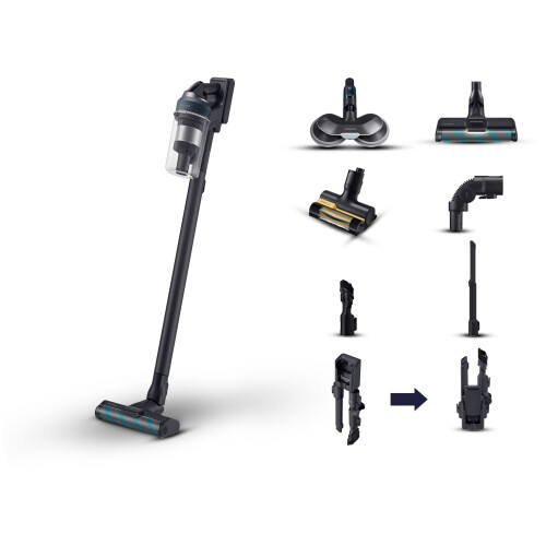 Samsung VS20C852FTB - Kruimelzuiger - HexaJet Motor™ 210 watt - Zwart Tweedehands