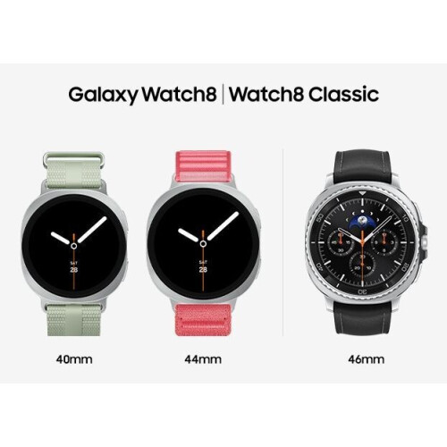 Samsung Galaxy Watch8 SM-L320NZSDWEU - Smartwatch - 1,3"AMOLED - Zilver