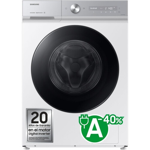 Samsung WW11DB8B95GH - Wasmachine - 11kg - AI Control - QuickDrive - Hygiene Steam - Wit Tweedehands