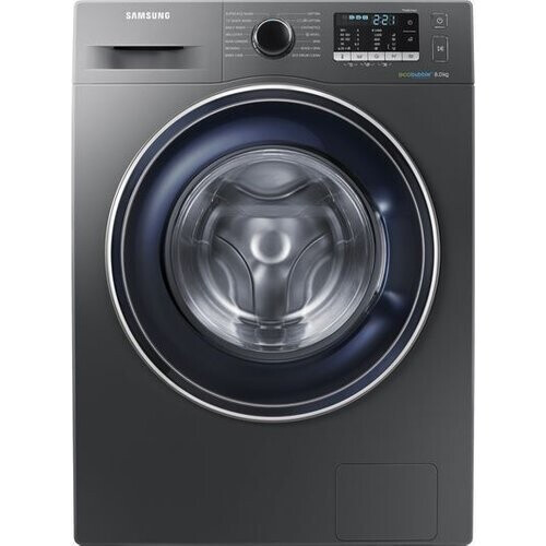Samsung Ww80j5555fx - Wasmachine - 8 Kg - 1400 Tpm - Ecobubble - Grafiet Tweedehands