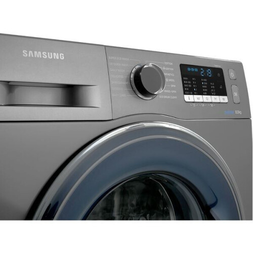 Samsung Ww80j5555fx - Wasmachine - 8 Kg - 1400 Tpm - Ecobubble - Grafiet