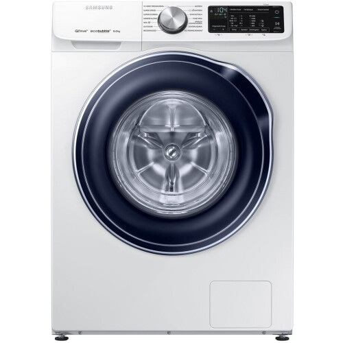 SAMSUNG WW8BM642OBWEN - Vrijstaande wasmachine - QuickDrive EcoBubble 8 kg 1400 RPM - Wit Tweedehands