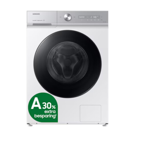 Samsung Ww90db8u95gh Bespoke 8000 Serie Wasmachine - Ai Technologie - Smartthings-app - Stoomfunctie - Ecobubble™ - Quickdrive™ - 9 Kg - 1400 Toeren - 60 Cm | Nieuw (outlet)