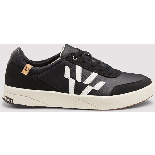 SAOLA dames vegan Damessneakers Cali Zwart Tweedehands