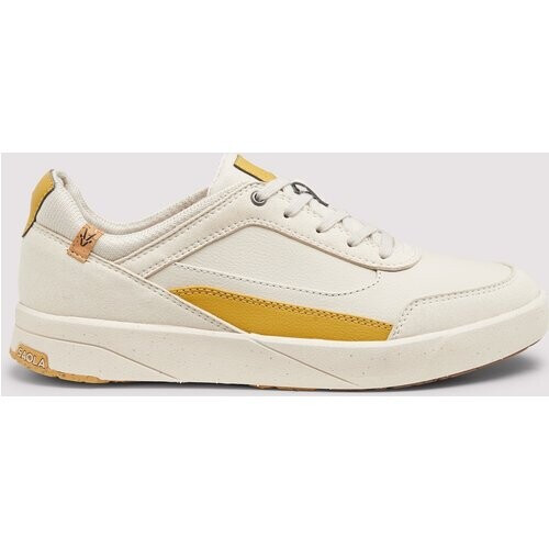 SAOLA dames vegan Damessneakers Quito Zand Camel Tweedehands