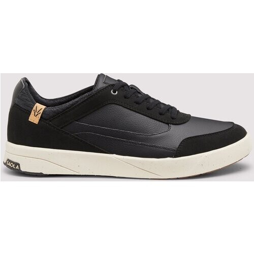 SAOLA dames vegan Damessneakers Quito Zwart Tweedehands