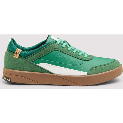 SAOLA mannen vegan Herensneakers Quito Groen Tweedehands