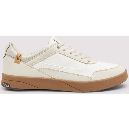 SAOLA mannen vegan Sneakers Quito Wit Tweedehands