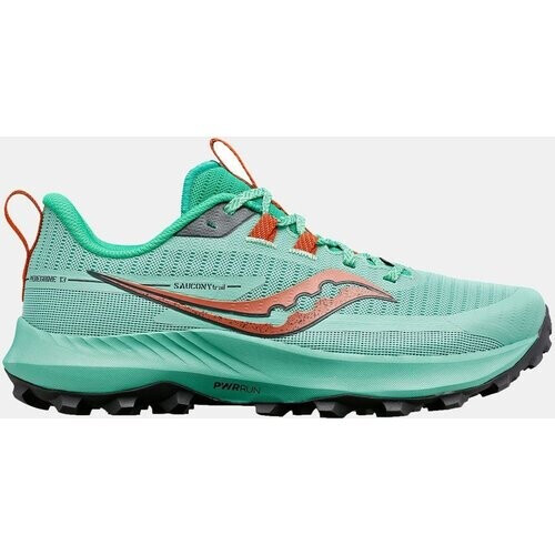Saucony Peregrine 13 Trailschoen Dames Turkoois Tweedehands