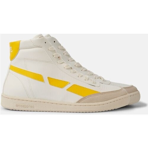 SAYE mannen vegan Sneaker Modelo '89 Hi Geel Tweedehands