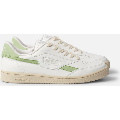 SAYE mannen vegan Sneaker Modelo '89 Lima Groen Tweedehands