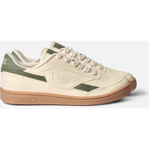 SAYE mannen vegan Sneakers Modelo 89 Cactus Vanille En Basilicum Tweedehands