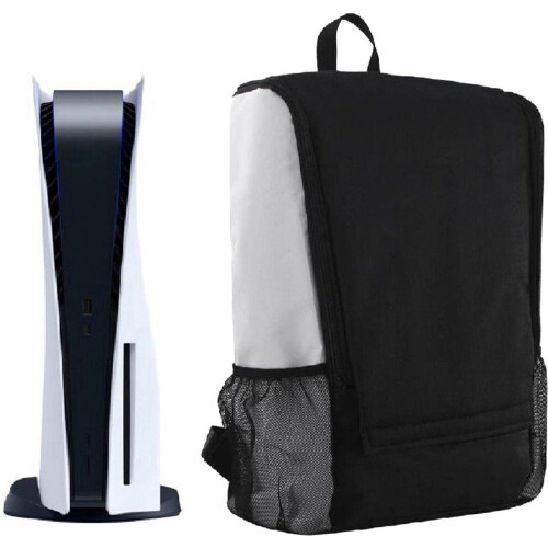 SBVR M1 - PS5 Tas - Voor PS5 Digital & Disc - Opbergtas - Rugzak - Zwart Tweedehands
