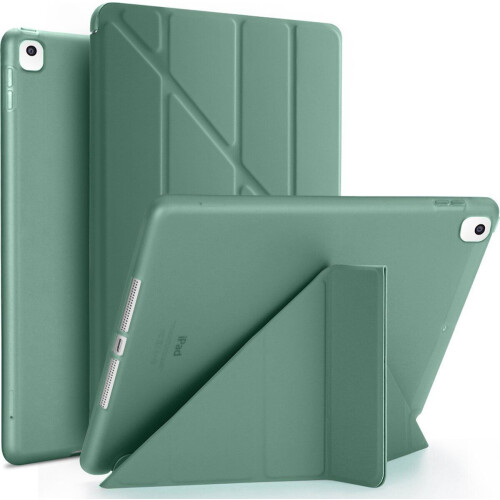 SBVR Smart Cover Hoes - iPad Air 3 (2019) 10.5 inch - Microfiber voering - Groen