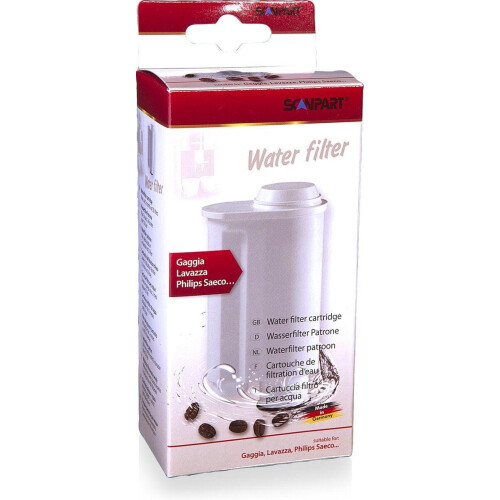 Scanpart CA6702 - Waterfilter voor koffiemachine - Geschikt voor Philips Saeco Lavazza Gaggia - Alternatief voor Brita Intenza+
