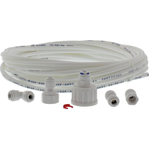 Scanpart waterslang voor koelkastfilter 10 meter voor Amerikaanse koelkasten - Geschikt voor Samsung LG - Met speedfit koppelingen - Universeel