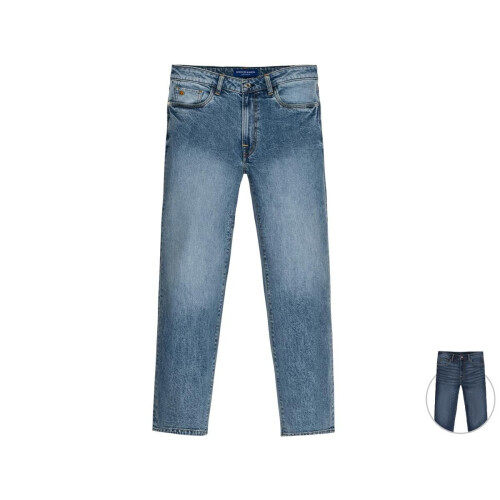 Scotch & Soda Haarlem Straight Fit Jeans W38-L34 Navy/Bright 467 SFA25VMB-21256