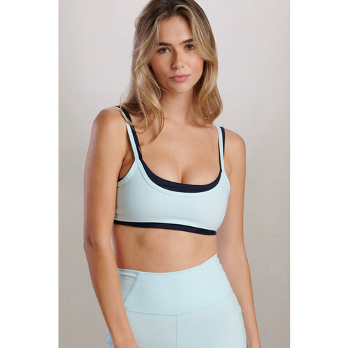 SEAAV dames vegan Sportbeha Liftline Layered Spun Sugar Tweedehands