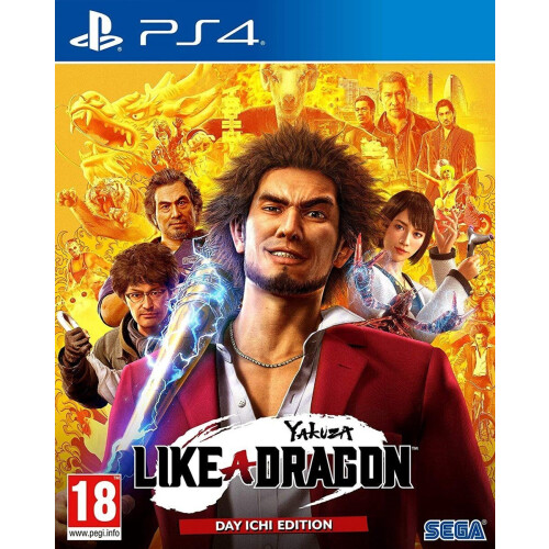 Sega Yakuza Like A Dragon - Day Ichi Edition - PS4 Steelbook verpakking Tweedehands