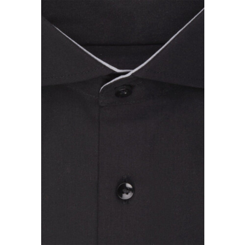 Seidensticker business overhemd zwart Tweedehands