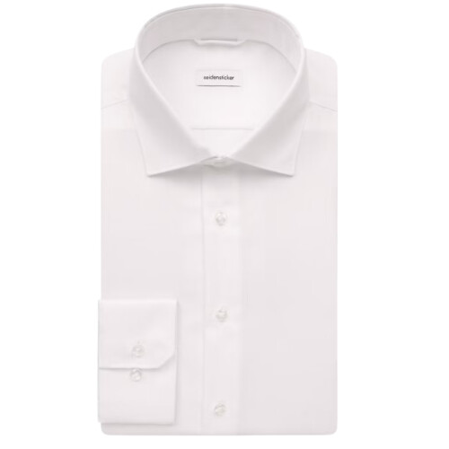 Seidensticker New Kent - Business Shirt - Regular Fit - Maat 39 - Wit - Ruglengte ca. 80 cm - Mouwlengte ca. 64 cm Tweedehands