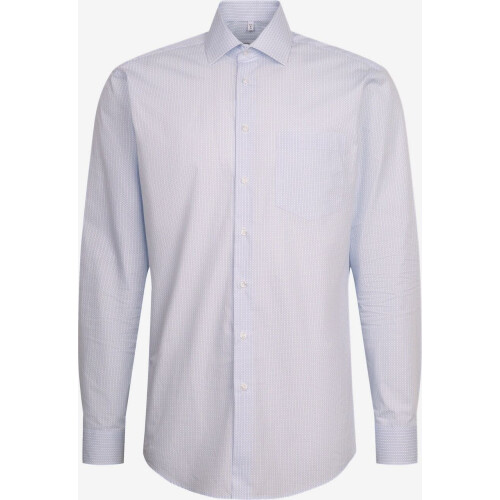 Seidensticker Regular fit overhemd - Lichtblauw - Maat 45 - Lange mouw Tweedehands