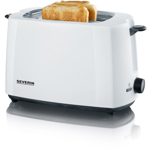 Severin AT 2286 - Broodrooster - Automatische uitschakeling en kruimellade - Wit