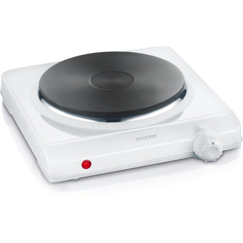 Severin KP 1091 - Kookplaat - 1-pits 1500W - Wit Tweedehands