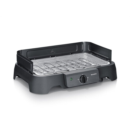 Severin PG 8593 - Elektrische BBQ Tafelgrill - 2000 W - RVS Grillrooster - Temperatuurregelaar 35-200° Tweedehands