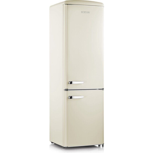 Severin RKG 8919 - Koel-vriescombinatie - 244 Liter - Retro - Creme Tweedehands