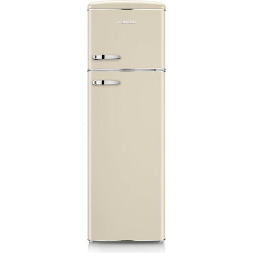 Severin RKG 8985 - Retro Koelvriescombinatie - 206 liter - Creme Tweedehands