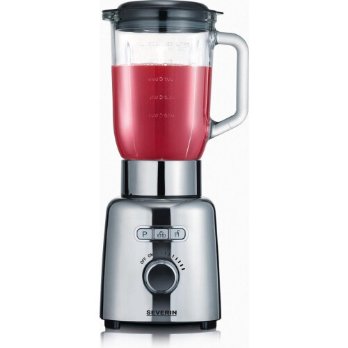 Severin SM 3710 - Blender - 1.000 W 1,4 PK - Roestvrij staal zwart Tweedehands