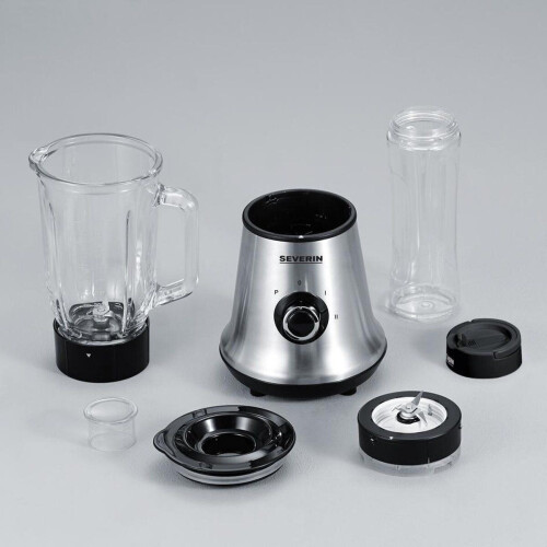 Severin SM 3737 - Multimixer - 500W 2 snelheden - geborsteld roestvrij staal Tweedehands