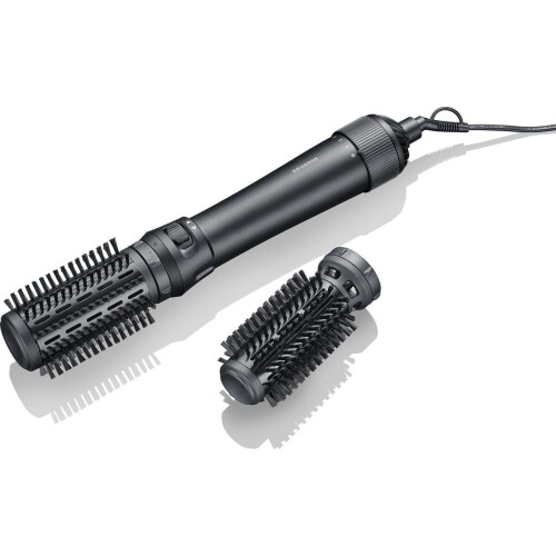 Severin WL 0241 - Hot Air Styler Ionic - 1000W DC roterend 2 warmteschakelaars cool shot 360° draaibaar snoer zwart