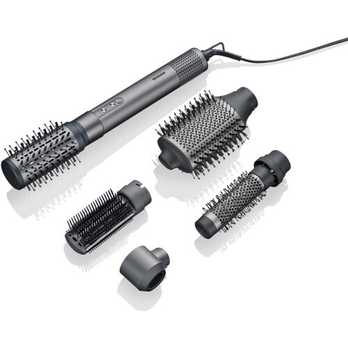 Severin WL 0683 - Hot Air Multi Styler S-Style „Multi Style Pro“ - 1.500W DC 3 snelheden 3 warmte standen - Antraciet