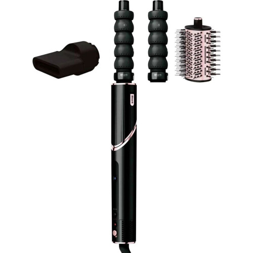 Shark FlexStyle (2025) - 3-in-1 Multistyler - Auto-Krullers Ovale Borstel Concentrator - Zwart