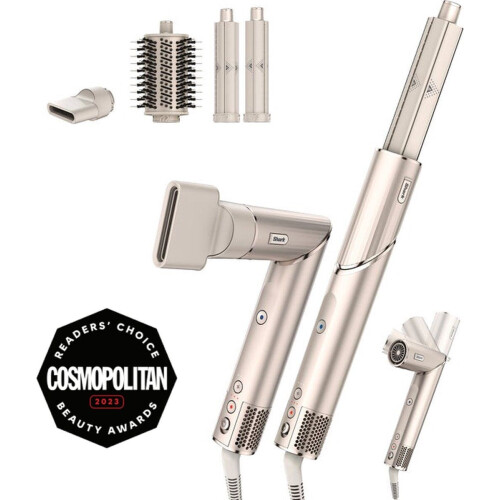 Shark FlexStyle - 3-in-1 Föhn en Multistyler - Airstyler Volumeborstel Concentrator - Goud/Zilver
