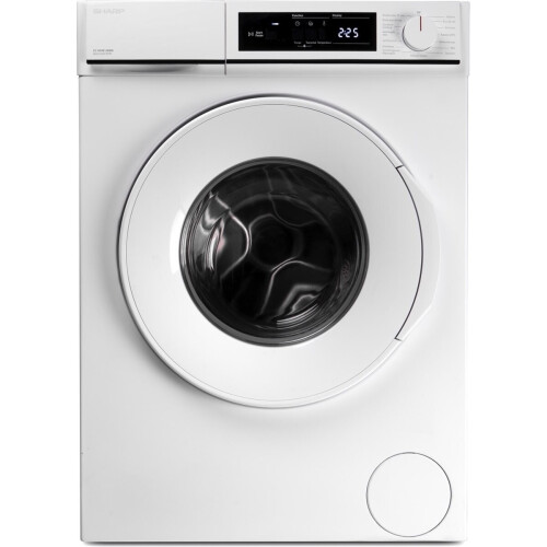 Sharp Es-nfa814bwb - Wasmachine - 8 Kg - 1400 Tpm - Koolborstelloze Motor - Energieklasse B | Nieuw (outlet)
